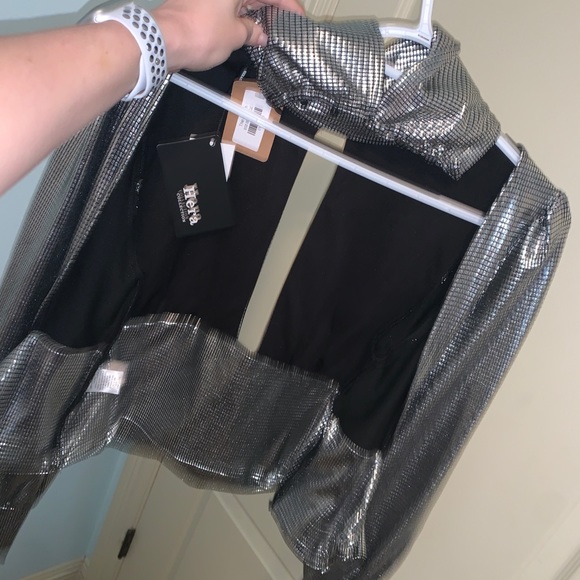 metallic blouse - Picture 5 of 5